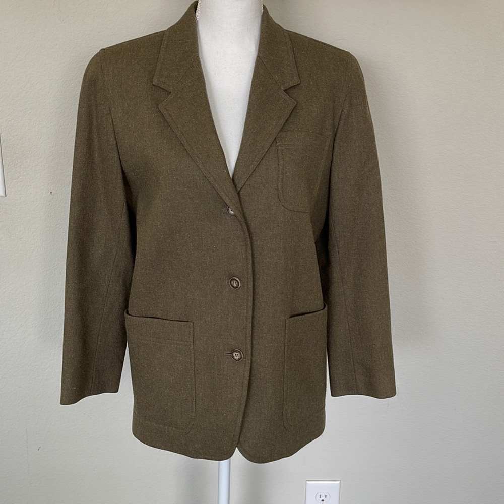 Vintage Petite Wool Blazer - Size 4